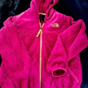Girls Northface fleece jacket